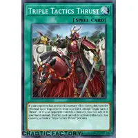 RA03-EN072 Triple Tactics Thrust Super Rare 1st Edition NM