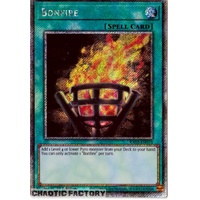 RA03-EN073 Bonfire Platinum Secret Rare 1st Edition NM