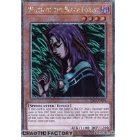 RA03-EN091 Witch of The Black Forest Quarter Century Secret Rare 1st Edition NM