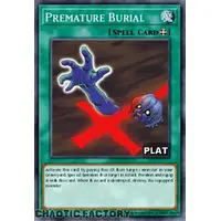 RA03-EN103 Premature Burial Platinum Secret Rare 1st Edition NM