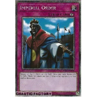 RA03-EN106 Imperial Order Platinum Secret Rare 1st Edition NM