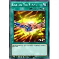 RA03-EN112 United We Stand Platinum Secret Rare 1st Edition NM