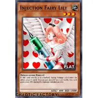 RA03-EN117 Injection Fairy Lily Platinum Secret Rare 1st Edition NM