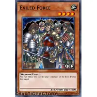 RA03-EN119 Exiled Force Quarter Century Secret Rare 1st Edition NM