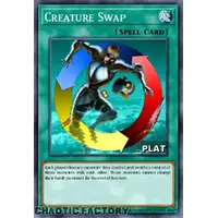 RA03-EN120 Creature Swap Platinum Secret Rare 1st Edition NM