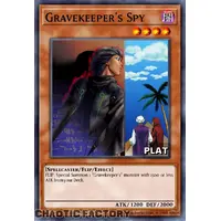 RA03-EN121 Gravekeeper's Spy Platinum Secret Rare 1st Edition NM