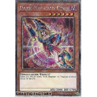 RA03-EN123 Dark Magician Girl  CT2 Promo Version Platinum Secret Rare 1st Edition NM