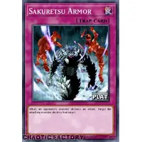 RA03-EN130 Sakuretsu Armor Platinum Secret Rare 1st Edition NM