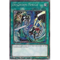 RA03-EN136 Dimension Fusion Platinum Secret Rare 1st Edition NM