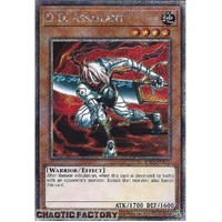 RA03-EN141 D.D. Assailant Platinum Secret Rare 1st Edition NM