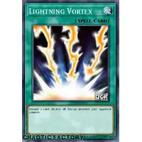 RA03-EN148 Lightning Vortex Quarter Century Secret Rare 1st Edition NM