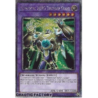 RA03-EN153 Elemental HERO Thunder Giant Platinum Secret Rare 1st Edition NM