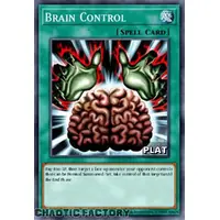 RA03-EN154 Brain Control Platinum Secret Rare 1st Edition NM