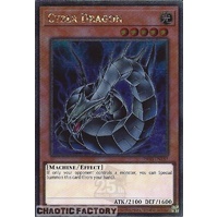 RA03-EN155 Cyber Dragon (alternate artwork) Quarter Century Secret Rare 1st Edition NM