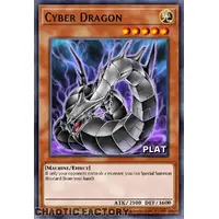 RA03-EN155 Cyber Dragon (alternate artwork) Platinum Secret Rare 1st Edition NM