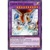 RA03-EN156 Cyber End Dragon Platinum Secret Rare 1st Edition NM