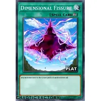 RA03-EN163 Dimensional Fissure Platinum Secret Rare 1st Edition NM