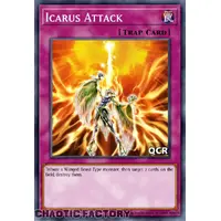 RA03-EN165 Icarus Attack Quarter Century Secret Rare 1st Edition NM