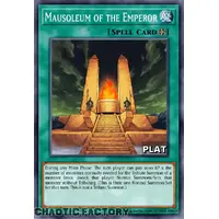 RA03-EN167 Mausoleum of the Emperor Platinum Secret Rare 1st Edition NM