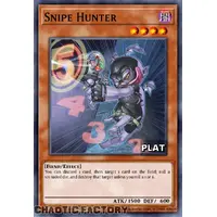 RA03-EN170 Snipe Hunter Platinum Secret Rare 1st Edition NM