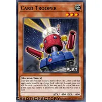 RA03-EN172 Card Trooper Platinum Secret Rare 1st Edition NM