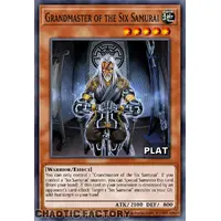 RA03-EN174 Grandmaster of the Six Samurai Platinum Secret Rare 1st Edition NM