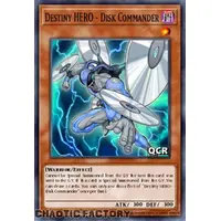 RA03-EN176 Destiny HERO - Disk Commander Quarter Century Secret Rare 1st Edition NM