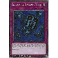 RA03-EN183 Eradicator Epidemic Virus Platinum Secret Rare 1st Edition NM