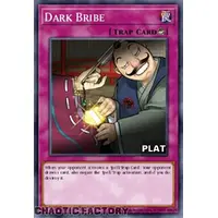 RA03-EN187 Dark Bribe Platinum Secret Rare 1st Edition NM