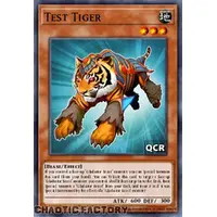 RA03-EN189 Test Tiger Quarter Century Secret Rare 1st Edition NM