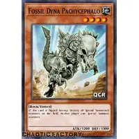 RA03-EN195 Fossil Dyna Pachycephalo Quarter Century Secret Rare 1st Edition NM