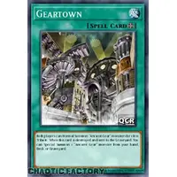 RA03-EN203 Geartown Quarter Century Secret Rare 1st Edition NM