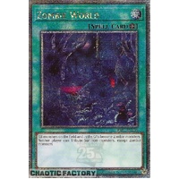 RA03-EN205 Zombie World Quarter Century Secret Rare 1st Edition NM