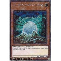 RA03-EN208 The White Stone Of Legend Platinum Secret Rare 1st Edition NM