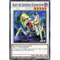 RA03-EN222 Ally of Justice Catastor Quarter Century Secret Rare 1st Edition NM