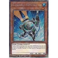 RA03-EN225 Fishborg Blaster Platinum Secret Rare 1st Edition NM