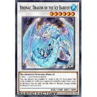 RA03-EN227 Brionac, Dragon of the Ice Barrier Quarter Century Secret Rare 1st Edition NM