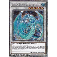 RA03-EN227 Brionac, Dragon of the Ice Barrier Platinum Secret Rare 1st Edition NM