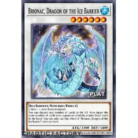 RA03-EN227 Brionac, Dragon of the Ice Barrier Platinum Secret Rare 1st Edition NM