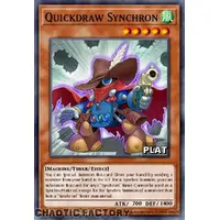 RA03-EN228 Quickdraw Synchron Platinum Secret Rare 1st Edition NM