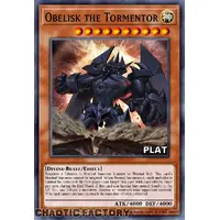 RA03-EN230 Obelisk The Tormentor Platinum Secret Rare 1st Edition NM