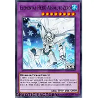 RA03-EN231 Elemental HERO Absolute Zero Quarter Century Secret Rare 1st Edition NM