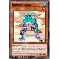 RA03-EN236 Ronintoadin Quarter Century Secret Rare 1st Edition NM