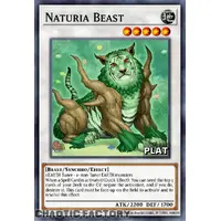 RA03-EN238 Naturia Beast Platinum Secret Rare 1st Edition NM