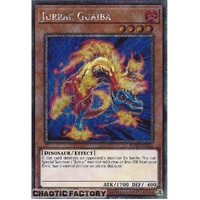 RA03-EN242 Jurrac Guaiba Platinum Secret Rare 1st Edition NM