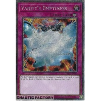 RA03-EN246 Vanity's Emptiness Platinum Secret Rare 1st Edition NM