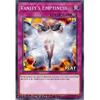 RA03-EN246 Vanity's Emptiness Platinum Secret Rare 1st Edition NM