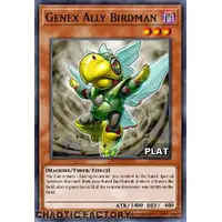 RA03-EN247 Genex Ally Birdman Platinum Secret Rare 1st Edition NM