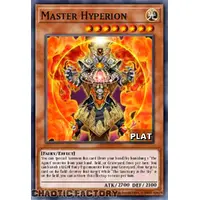 RA03-EN252 Master Hyperion Platinum Secret Rare 1st Edition NM