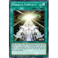 RA03-EN253 Miracle Contact Quarter Century Secret Rare 1st Edition NM